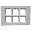 Picture of MK Citric CW112WHI 12 Module Cover Plate With Frame