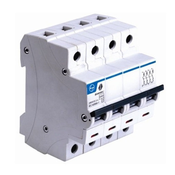 Picture of L&T BB40100C 10A C-Curve 10kA 4 Pole MCB