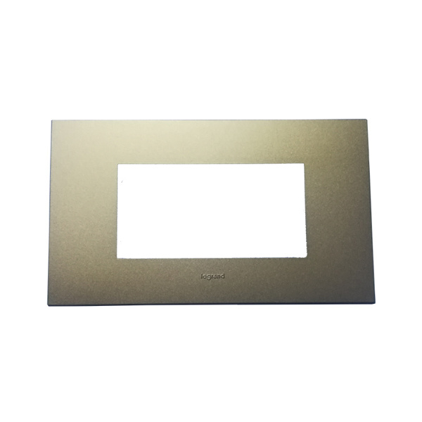 Picture of Legrand Arteor 575839 2 x 4M Dark Bronze Cover Plate With Frame