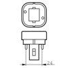 Picture of Philips 13W 2 Pin PLC CFL