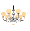 Picture of Usha Tisva Lusynt CG8002 8 Lamps Chandelier