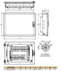 Picture of Legrand Ekinox 507671 6 Way TPN Distribution Board