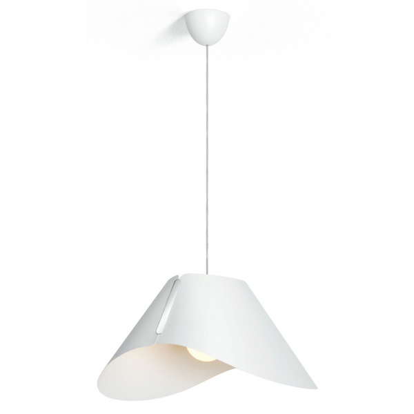 Picture of Philips Ecru 40950 E-27 (Bulb Base) White Pendant Light