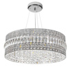 Picture of Philips Corona 581846 G-9 (Bulb Base) Chrome Pendant Chandeliers