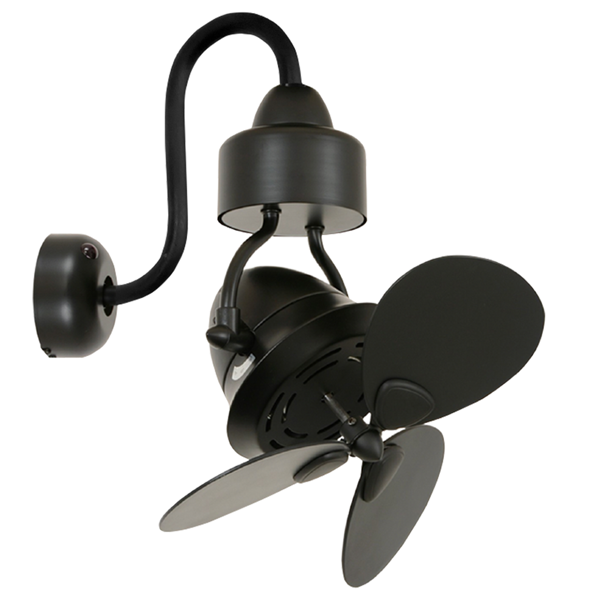 Picture of LUFT Havana Type-1 15" Black Luxury Wall Fan