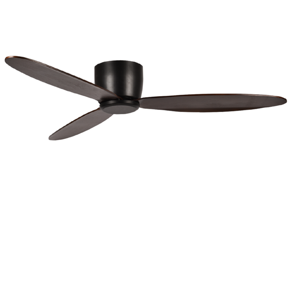 Picture of LUFT Stella 52" Black With Wood Luxury CTC Ceiling Fan