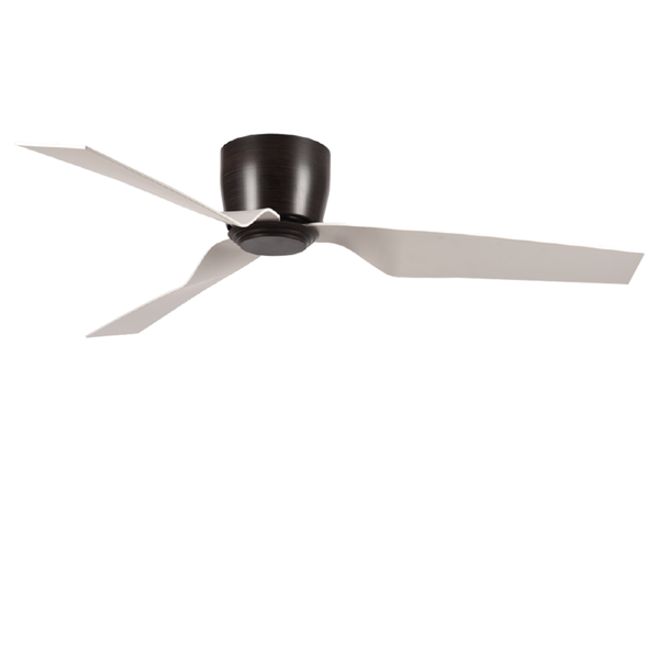 Picture of LUFT Daytona II 52" Black With White Luxury CTC Ceiling Fan