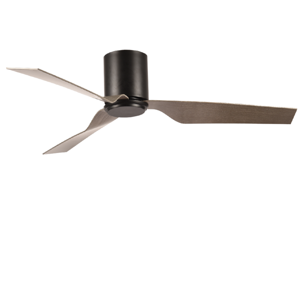 Picture of LUFT Daytona II Hugger 52" Black With Ash Grey Luxury Ceiling Fan