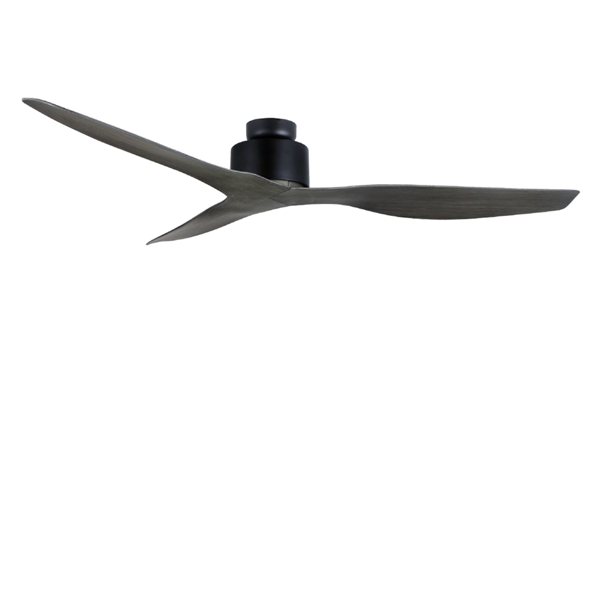 Picture of LUFT Cadillac Hugger 52" Ash-Grey Black Luxury Ceiling Fan