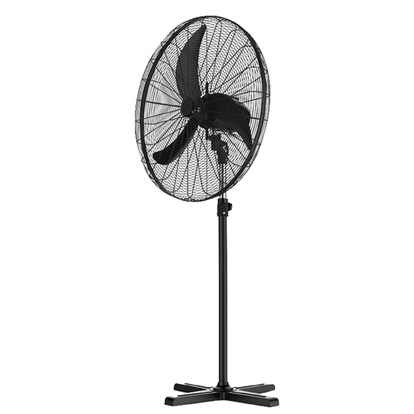 Picture of LUFT Olivia 30" Black Industrial Pedestal Fan