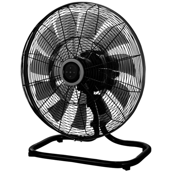 Picture of LUFT Olivia 18" Black Luxury Floor Fan