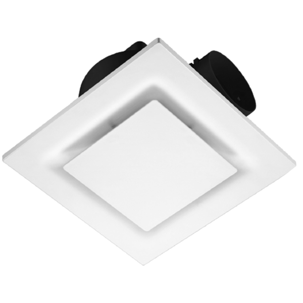 Picture of LUFT Eliza-Pro 4" White Ceiling Exhaust Fan with Bluetooth Speaker