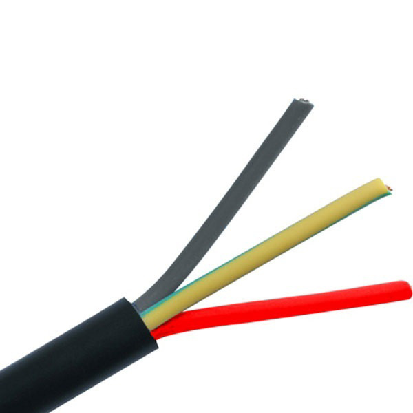 Picture of Plaza 0.5 sq mm 3 Core 100 mtr Copper Flexible Wire