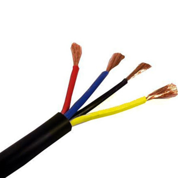 Picture of Plaza 0.5 sq mm 4 Core 100 mtr Copper Flexible Wire